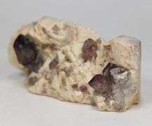 685ct wall of Amethyst in matrix