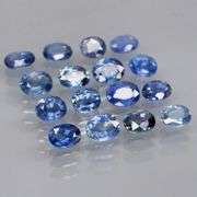 Heated only! 3.92ct blue sapphire set