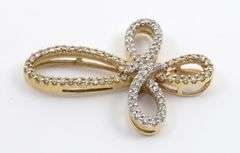 Nicely Styled Modern Diamond Cross