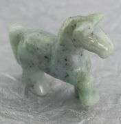 Cute! 172.23ct Jade horse carving