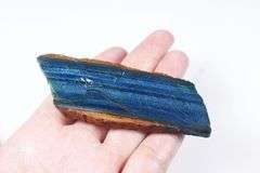 Mezmerizing 205ct uncut BLUE TIGERS EYE!!