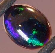 Liquid luster 1.36ct Welo Black Opal