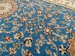 FINE SILK & WOOL NAIN RUNNER 10'