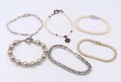 Lot of Vintage 925 Sterling Silver Bracelets