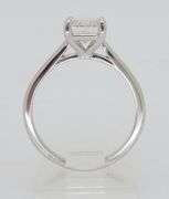 Certified Emerald Cut Diamond Solitaire