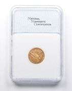 MS64 1912 $2.50 Indian Head Gold Quarter Eagle NNC