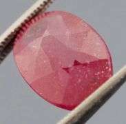 Bright 6.89ct oval cut rich blood red Ruby