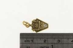 10K Yellow Gold Diamond Moore Years of Service Charm/Pendant