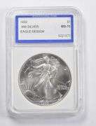 1992 American Silver Eagle