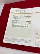 CERTIFIED 14K WHITE GOLD AND DIAMOND CLUSTER RING