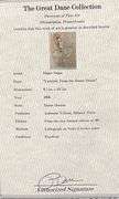 Extremely Collectible and Rare Degas Lithograph from Danse Dessin Suite Circa 1936