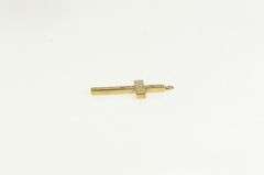 10K Yellow Gold Cross Christian Faith Symbol Simple Charm/Pendant