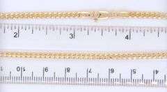 14kt Yellow Gold Curb Link Chain Necklace