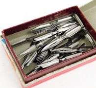 Vintage French Pen Nibs in Box