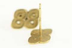 14K Yellow Gold 88 Dale Earnhardt Jr Nascar Stud Earrings