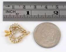 Exceptionally Nice 14k YG Diamond Heart