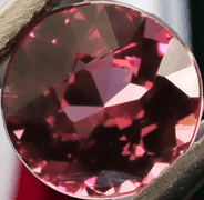 Ravishing 1.03ct rich violet pink Rhodolite Garnet solitaire