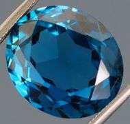Top London blue 9ct Brazilian Topaz