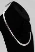 Sterling Silver Italian Omega Necklace 6mm Solid 925 Italy New Cubetto Chain 16"