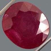 Sumptuous 12.66ct top blood red Ruby