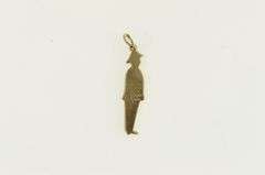 10K Yellow Gold 1960's London Police Peace Officer Charm/Pendant