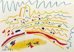 Very Collectible Pablo Picasso Lithograph from Toros y Toreros Circa 1961