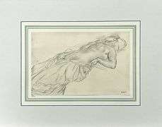 Extremely Rare and Collectible Antique Edgar Degas From Les Dessins de Degas Suite