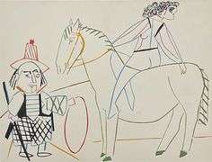 Picasso from Rare Limited Edition. Original Lithograph on Paper