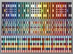 Rare Yaacov Agam Original Lithograph Hand Signed