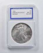 MS70 1994 American Silver Eagle IGS