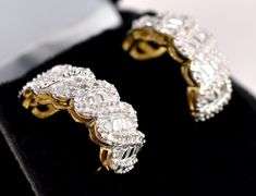 Vermeil J-Hoop Earrings in Sterling Silver