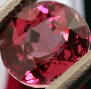 Ravishing 1.03ct rich violet pink Rhodolite Garnet solitaire