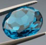 Huge! London blue 9.03ct Brazilian Topaz
