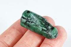 32.2ct raw Emerald with matrix