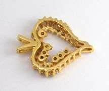 Exceptionally Nice 14k YG Diamond Heart