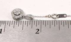 Amazing White Gold Diamond Pendant Necklace