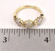 Stunning Diamond Ring in Yellow Gold