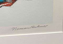 Extremely Rare and Collectable Hand Signed Norman Rockwell