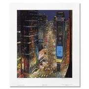 Times Square New York City by Peter Ellenshaw