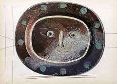 Very Rare Picasso Offset Lithograph in Gloss Coated from 1948