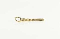 10K Yellow Gold Scissors Hair Dresser Stylist Barber Charm/Pendant