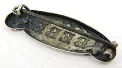 Antique French Sterling Bebe Baby Pin