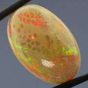 Exceptional! 14.46ct full spectrum honeycomb Opal