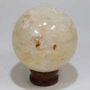 Really cool 1,415ct Quartz crystal sphere