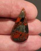 Crazy color 18.91ct Collectors Tabu Tabu African Jasper