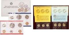 A Large Lot Of 19 U.S. Mint Sets/Dates From 1968 To 1989!
