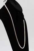 .925 Italian Sterling Silver 5mm Flexible Snake Chain Necklace 24 Inches