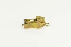 10K Yellow Gold German Married Couple Peekaboo House Charm/Pendant