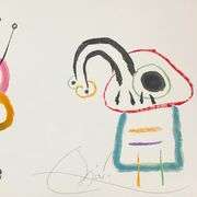 M. 1016 from L'enfance d'Ubu by Miro