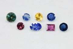 Naturally Colorful Sapphires - Lot of 8